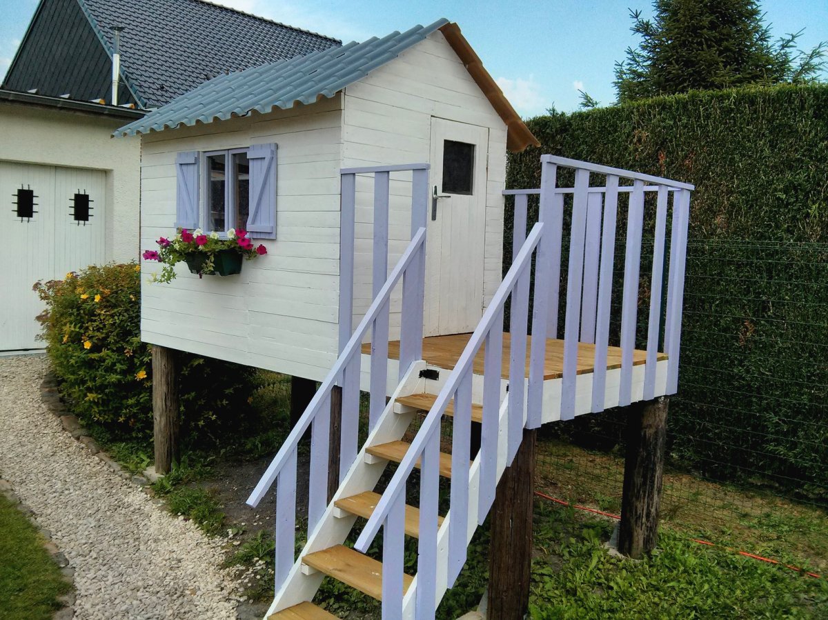 Детский домик для дачи - фото 26