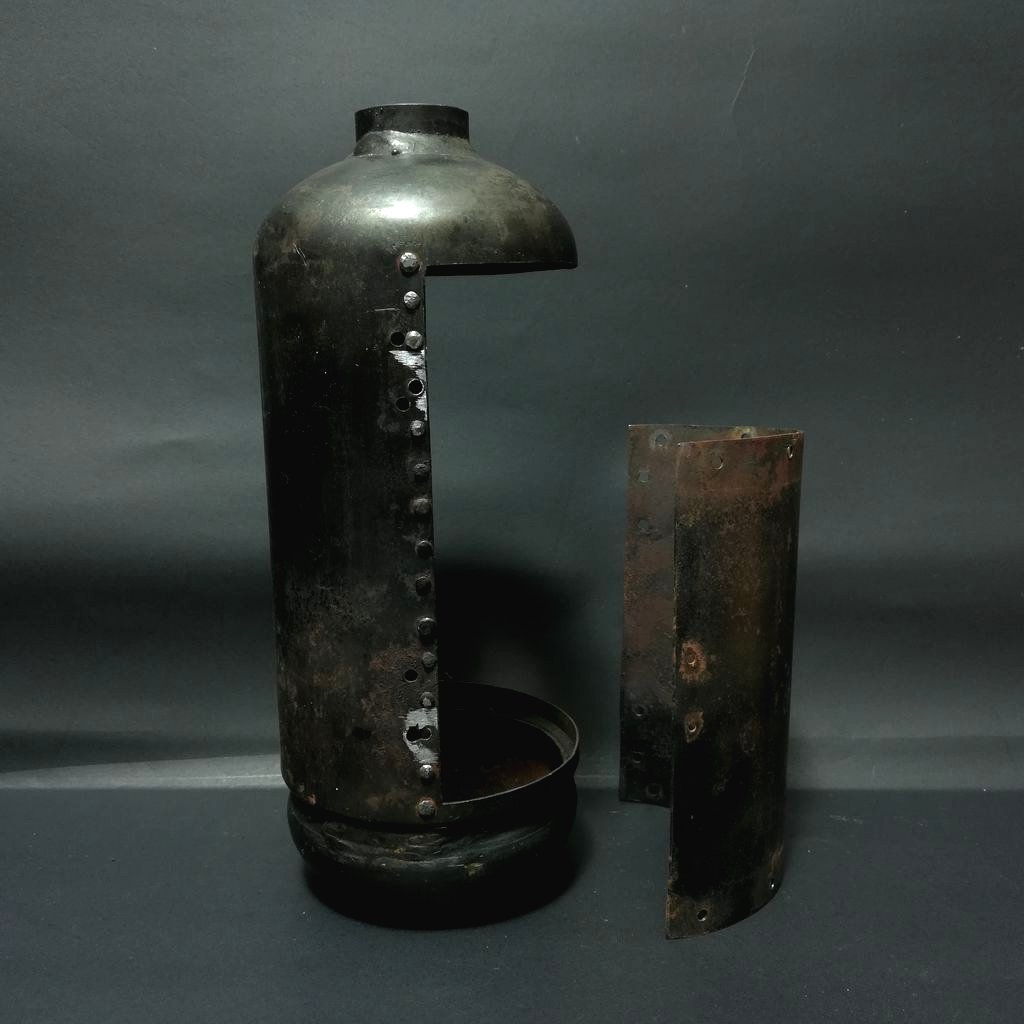 Маленькая коптильня из старых огнетушителей - фото 6