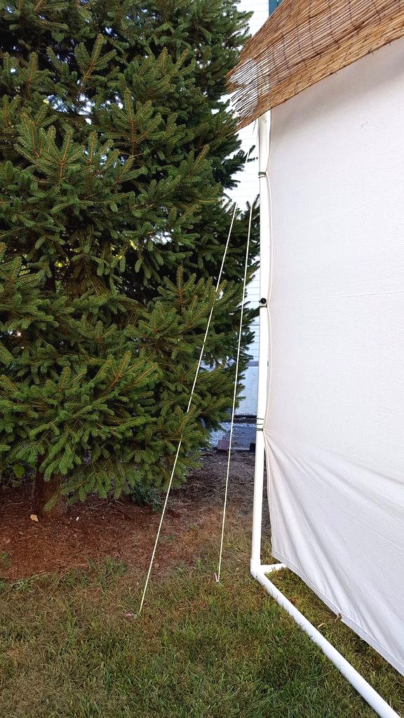 Беседка из пластиковых труб - фото 4