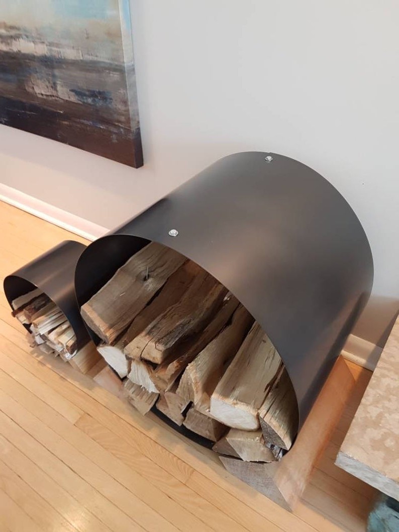 Место хранения дров рядом с печью - фото 4