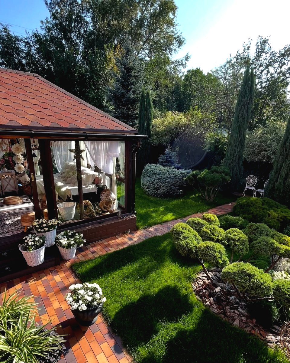 Ландшафтный дизайн небольшого сада - фото 4