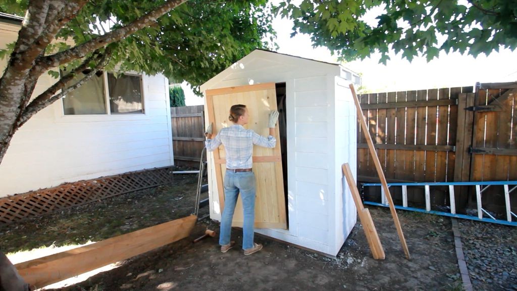 Маленький сарай размерами 1 х 2 метра - фото 24