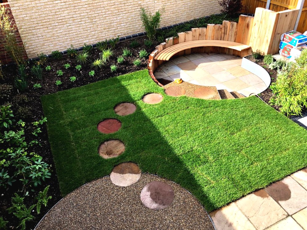 Необычное решение в ландшафте для маленького участка - фото 4