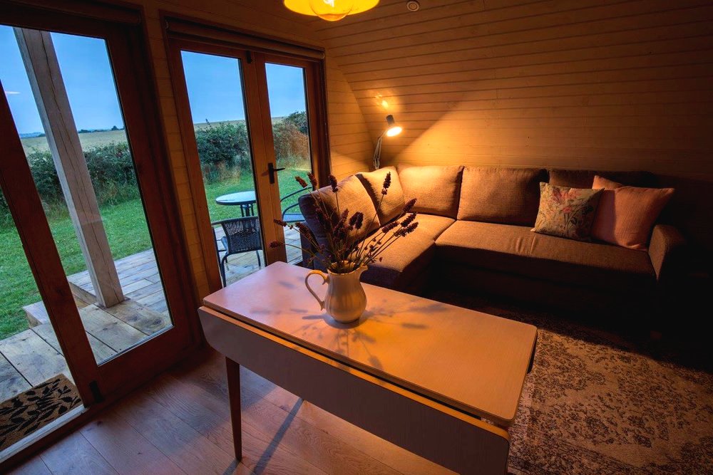 Деревянный дом полукруглой формы - фото 14