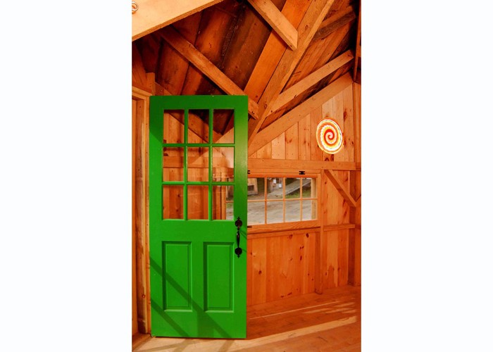 Дом с необычной  крышей - фото 5