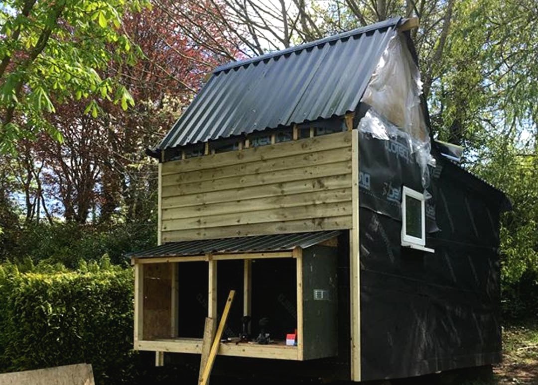 Недорогой каркасный дачный дом - фото 11