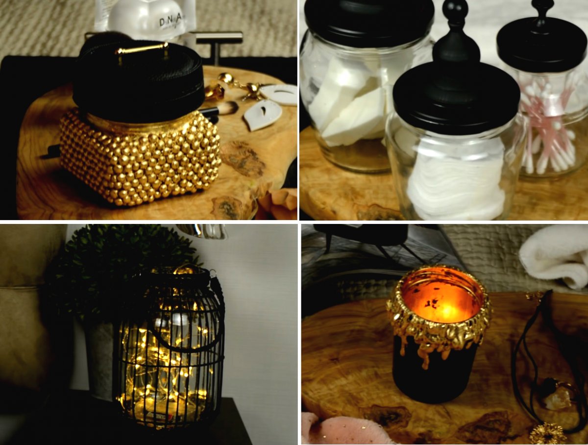 Интересные поделки из стеклянных банок - фото 2