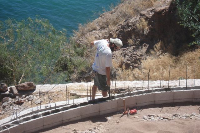 Бетонный бассейн - фото 7