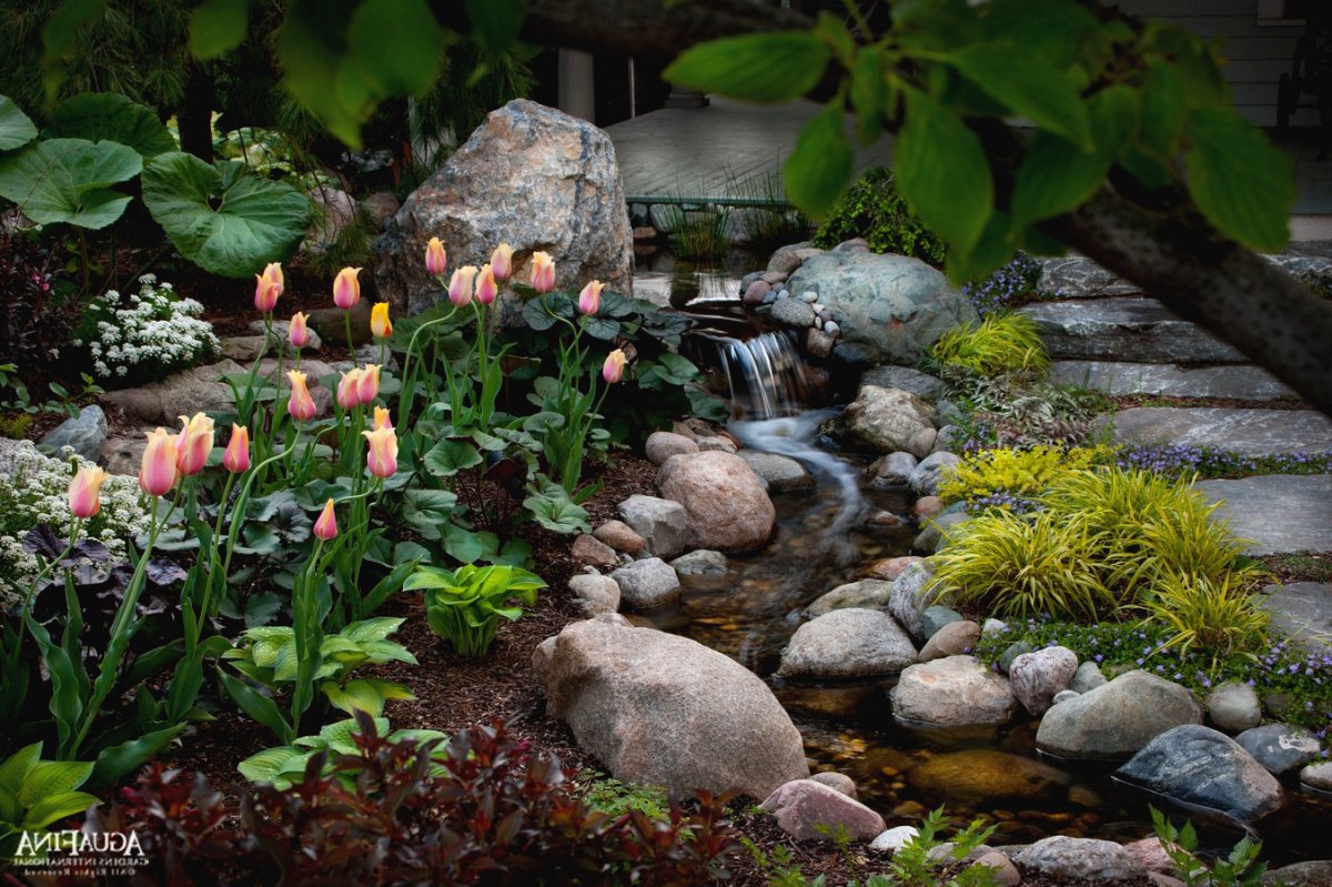 Оригинальный ландшафтный дизайн - фото 7