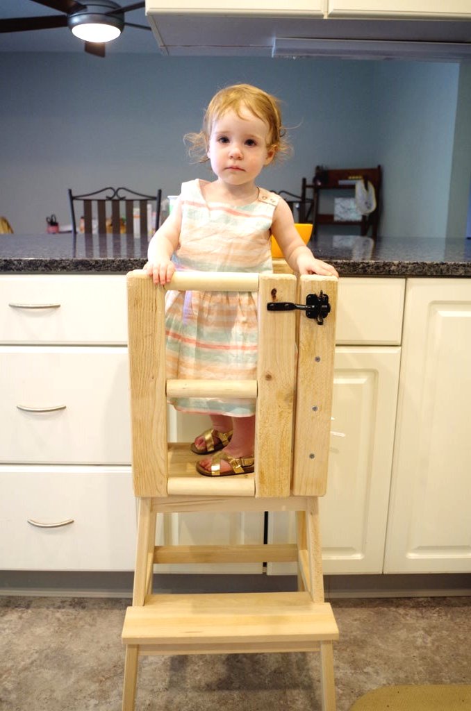 Детский стульчик из дерева своими руками - фото 15