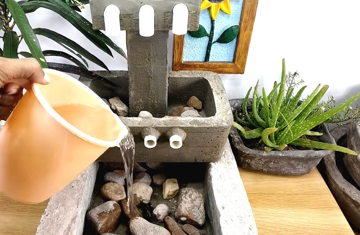 Декоративный водопад для дачи - фото 13