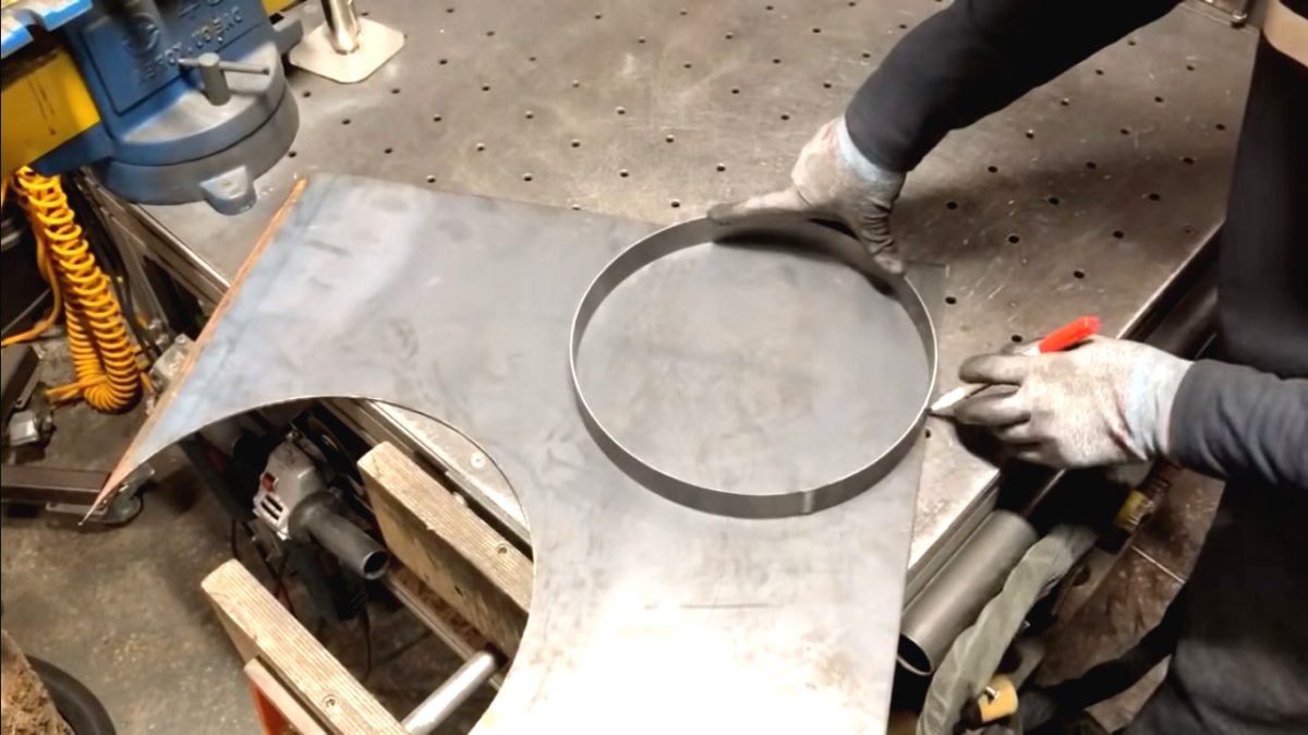 Буржуйка из старого газового баллона - фото 27