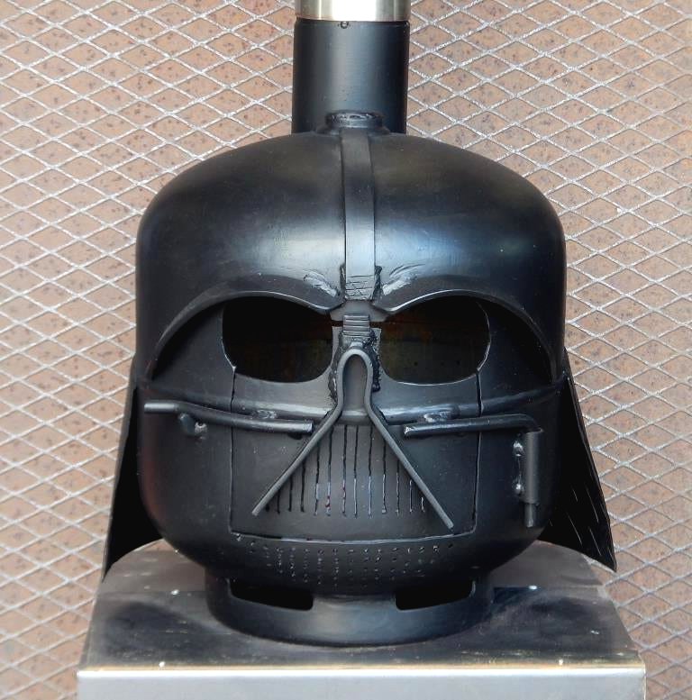 Дровяная печь из газового баллона - фото 2