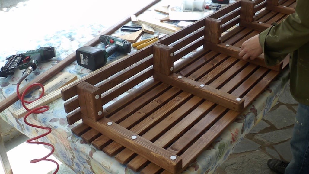 Скамейка сьемная - фото 8