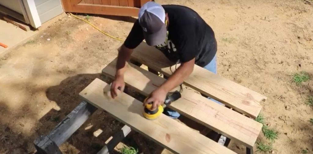 Кровать на скамейку - металлическая версия - фото 9