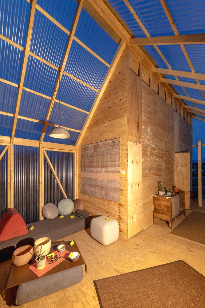 Необычный летний дом для дачи - фото 12