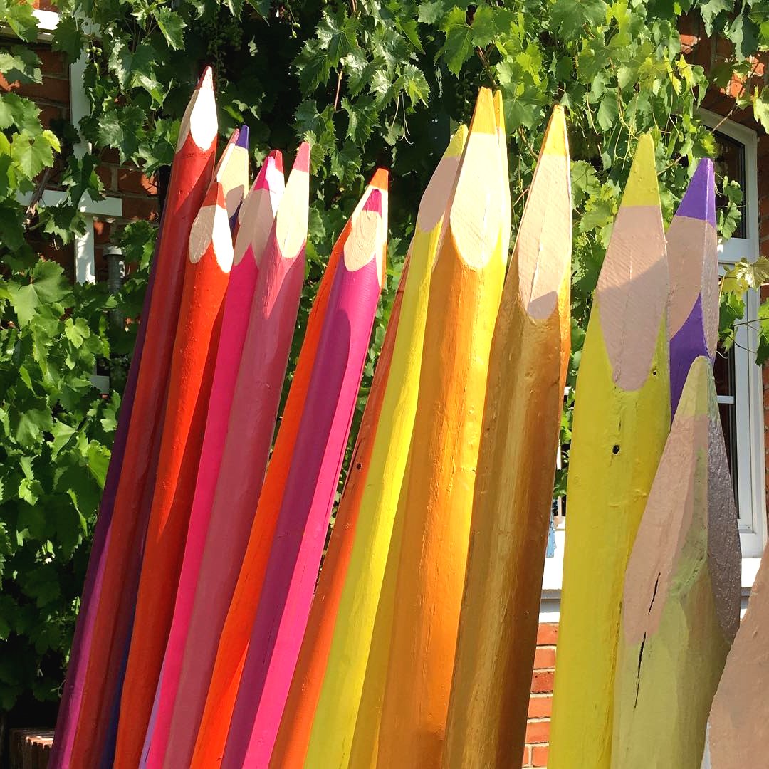 Оригинальный деревянный забор - фото 6