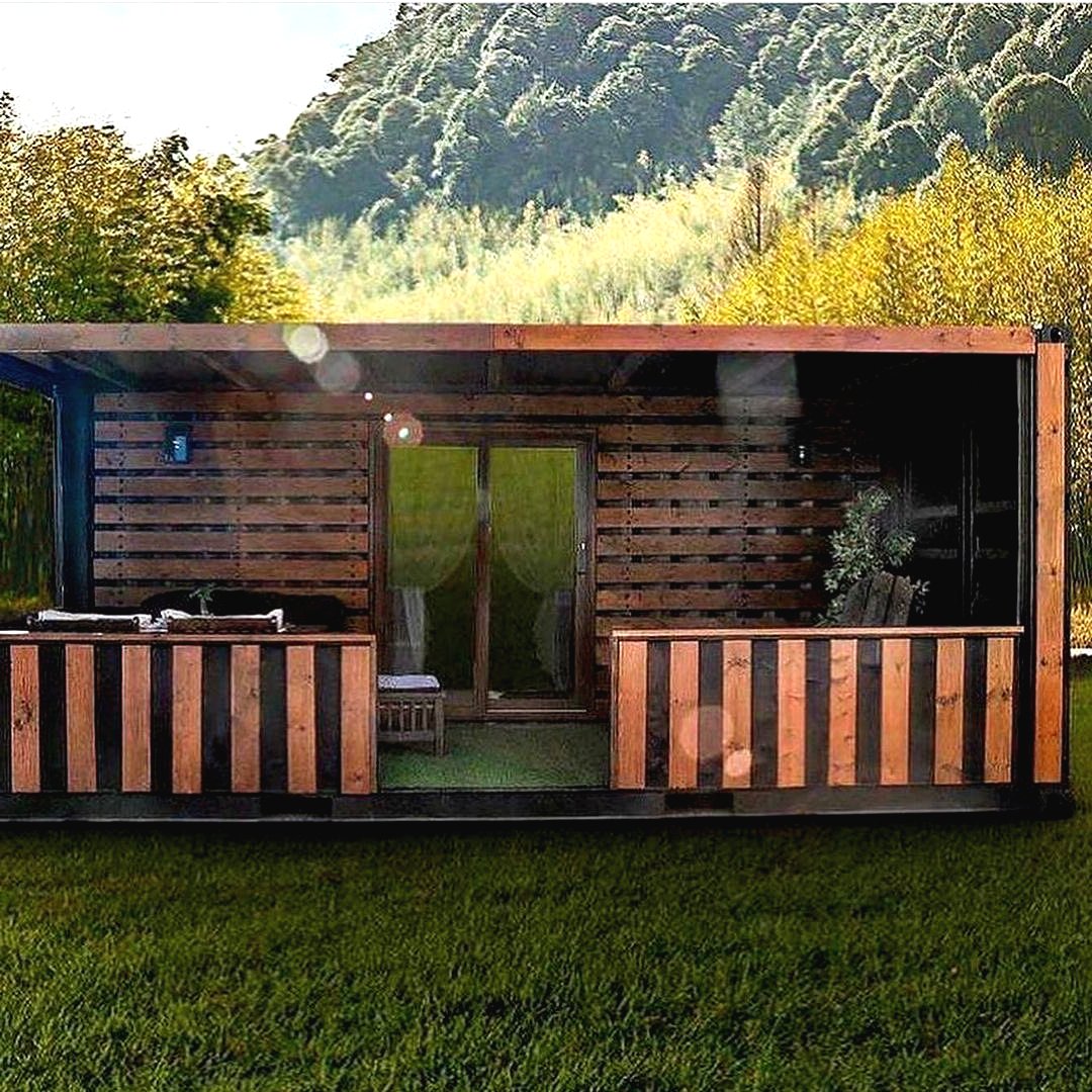 Дом с террасой из контейнеров - фото 2