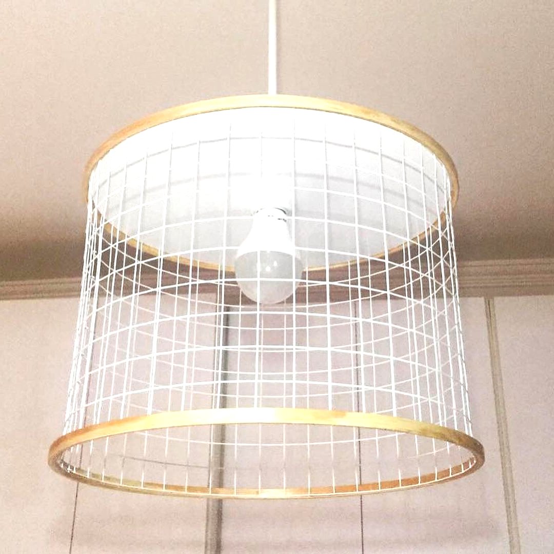 Потолочная лампа своими руками - фото 2