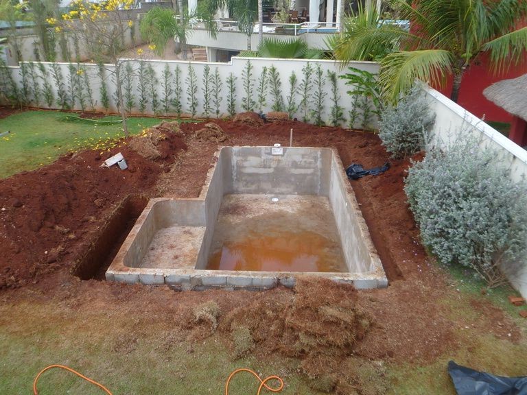 Бассейн из пеноблоков  - фото 12