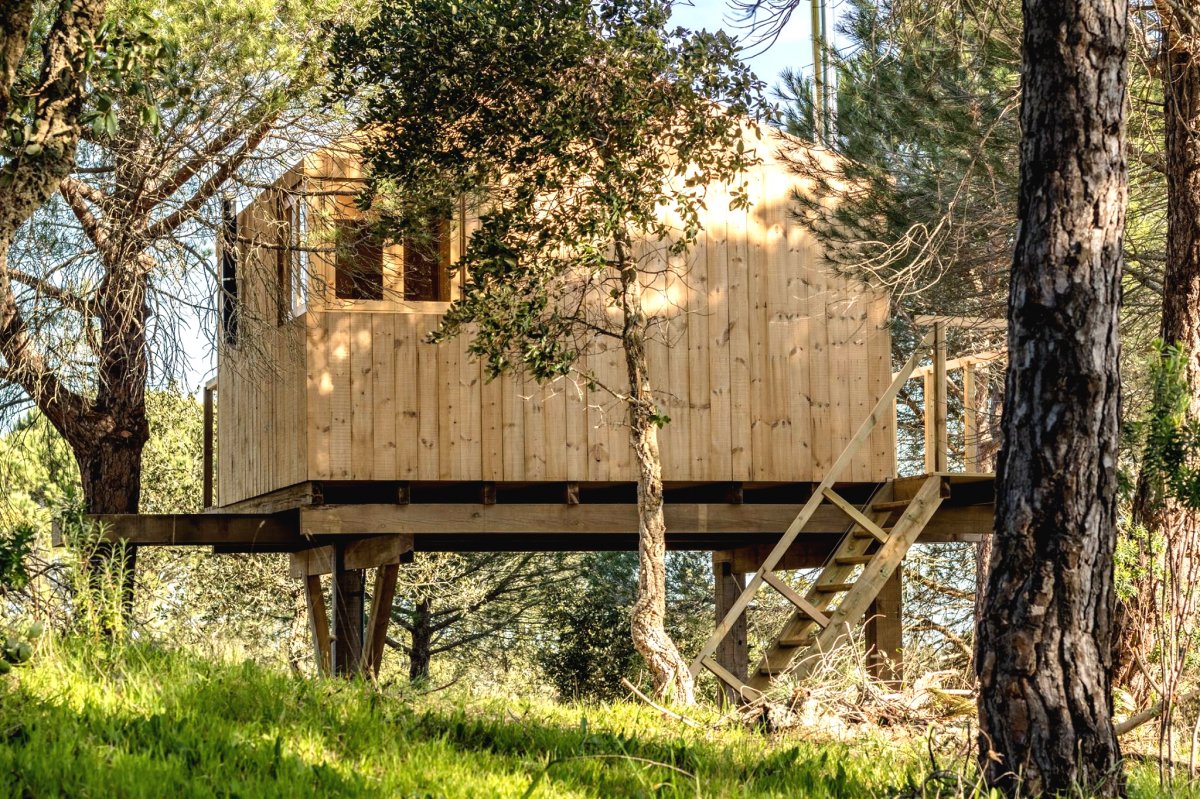 Домик на дереве своими руками - фото 4