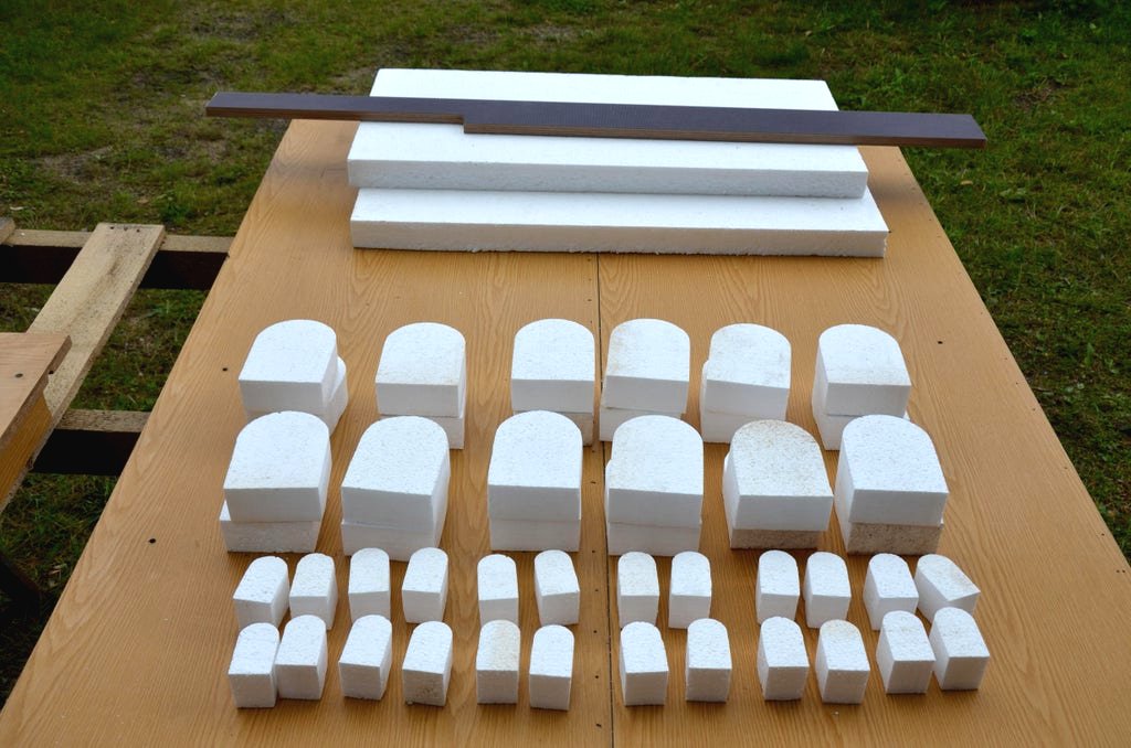 Садовая скамья из цемента - фото 3