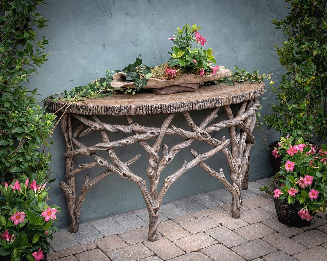 Интересная поделка из бетона - фото 2