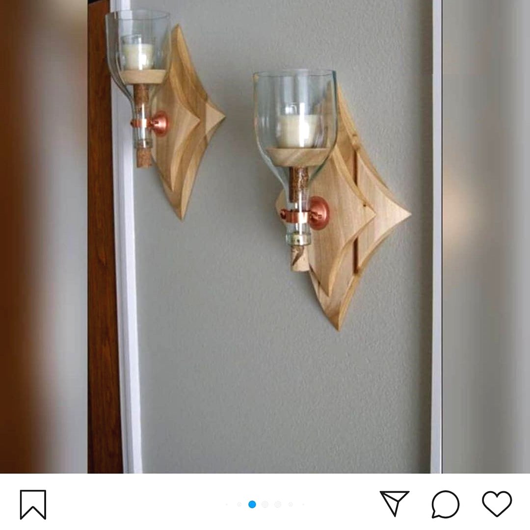 Что можно сделать из стеклянных бутылок своими руками - фото 7