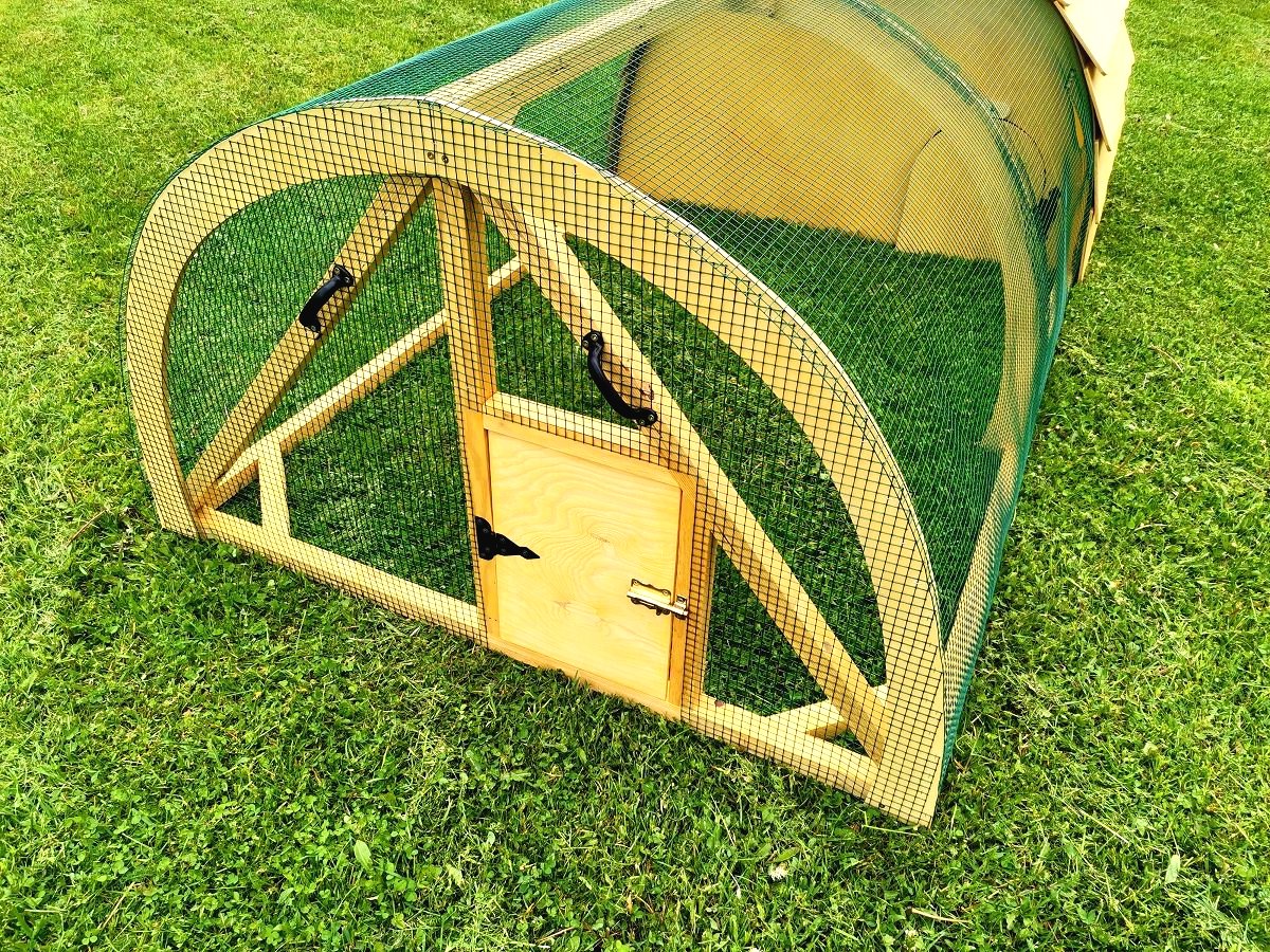Уличный домик для цыплят - фото 6