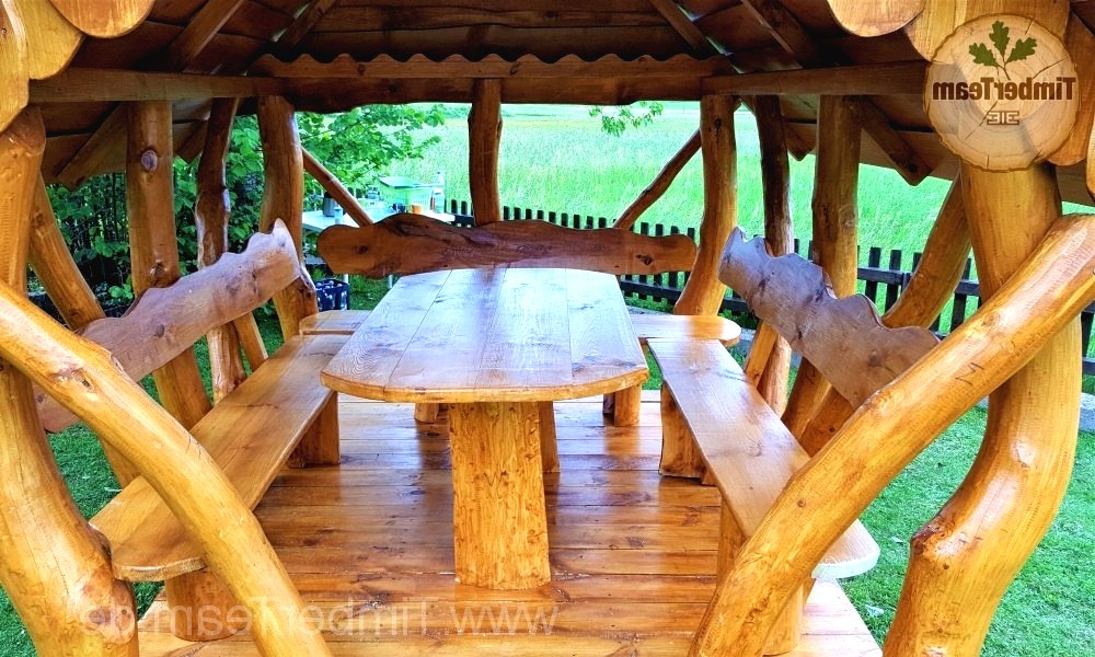 Беседка 3 х 3 в стиле "Рустик" - фото 3