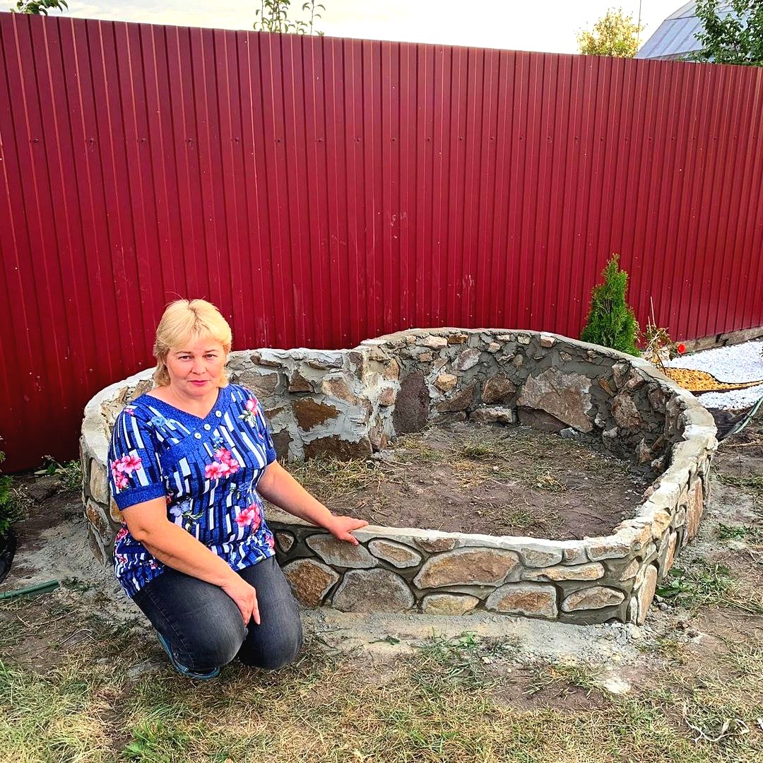 Интересное оформление клумб на даче - фото 6