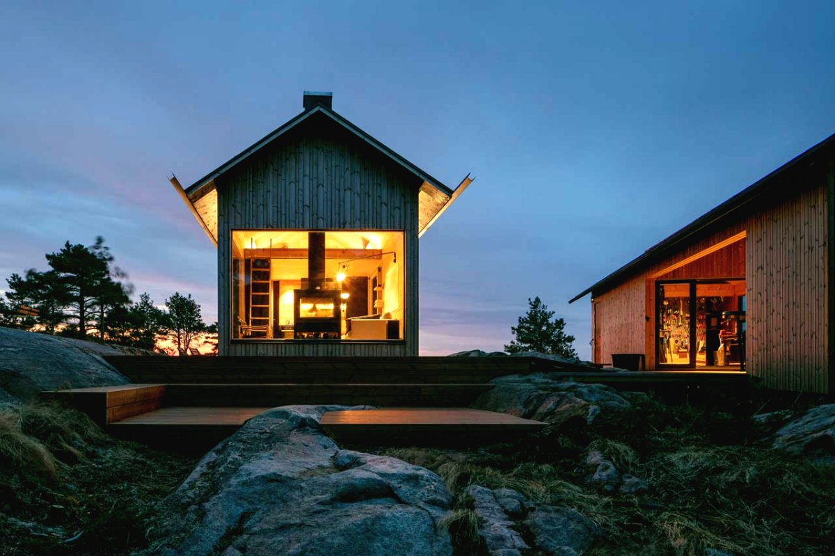 Дом на острове в архипелаге Финляндии, спроектированный и построенный с нуля двумя дизайнерами. - фото 39