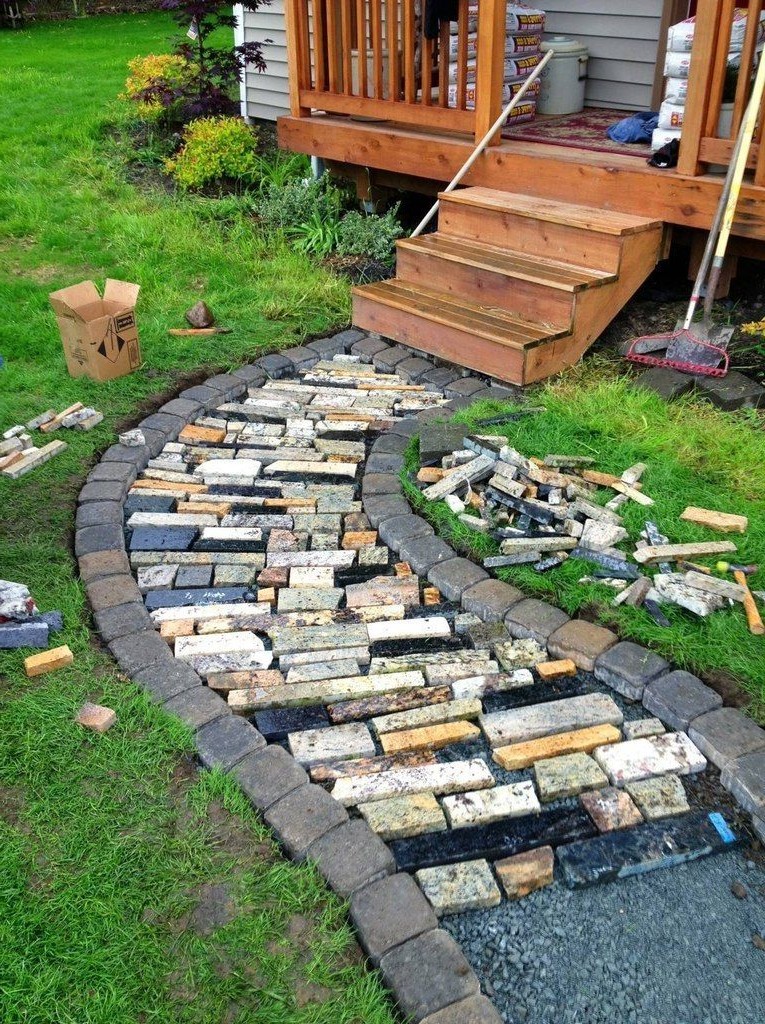 Дорожка из камня - фото 8