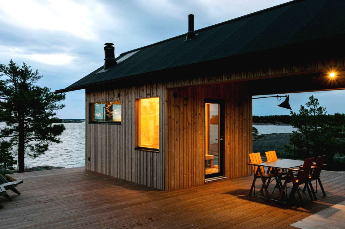 Дом на острове в архипелаге Финляндии, спроектированный и построенный с нуля двумя дизайнерами. - фото 31