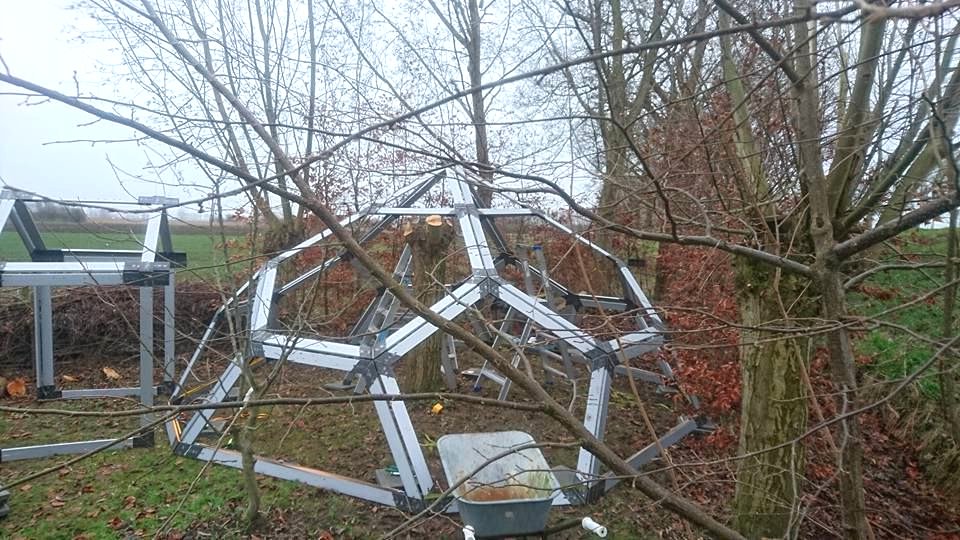 Сауна в форме геодезического купола - фото 26