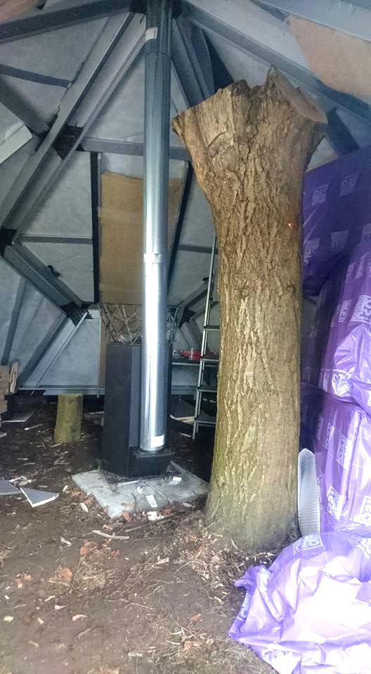 Сауна в форме геодезического купола - фото 33