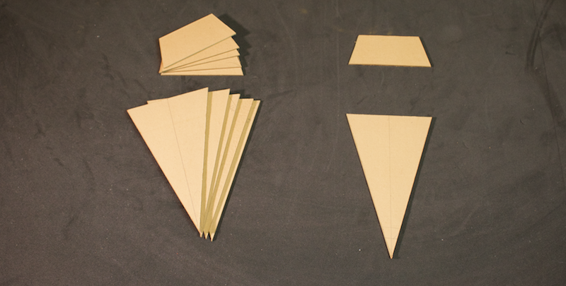 Горшок из цемента в форме алмаза - фото 2