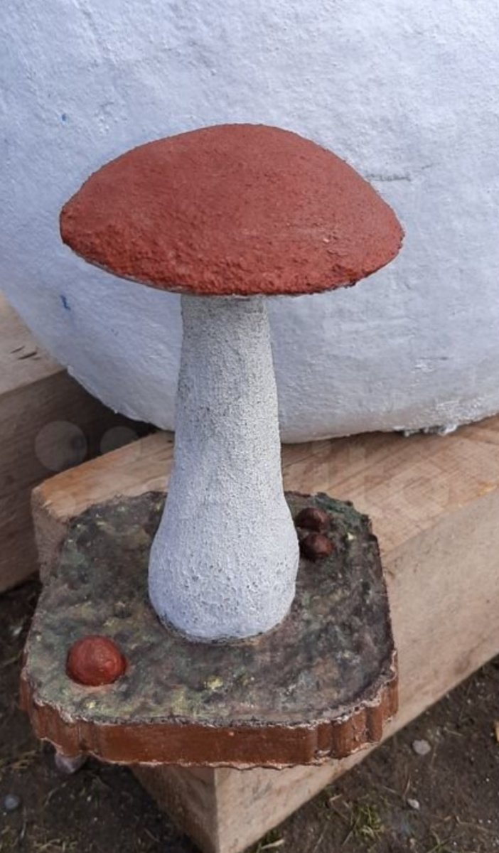 Грибы из бетона - фото 4