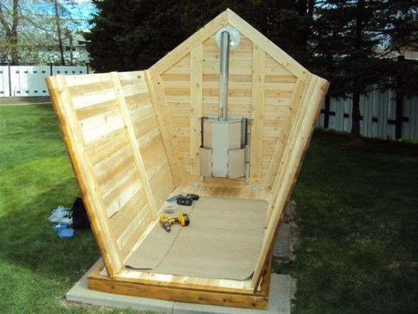 Сауна из кедрового дерева - фото 5