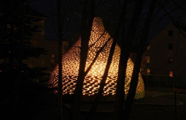 Оригинальная беседка - фото 4