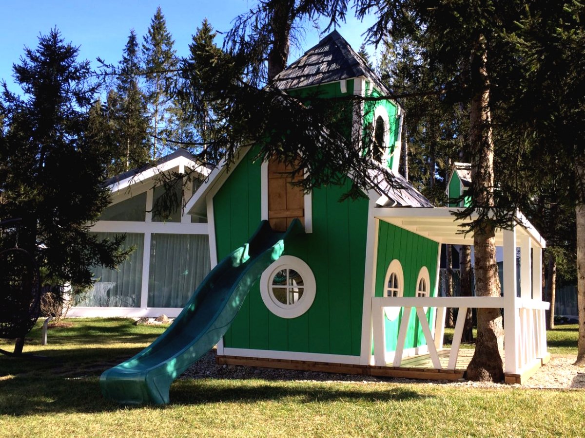 Двухэтажный детский игровой домик  - фото 11