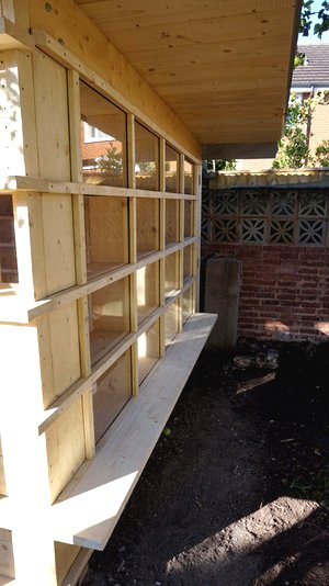 Оригинальная беседка из дерева - фото 7