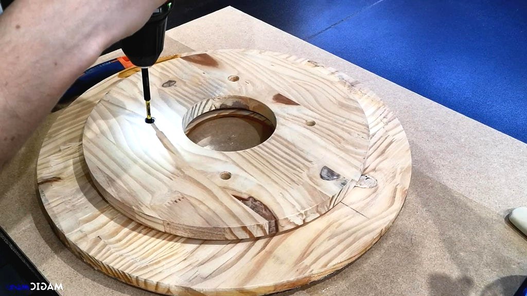 Тортовница или вращающийся столик своими руками - фото 14