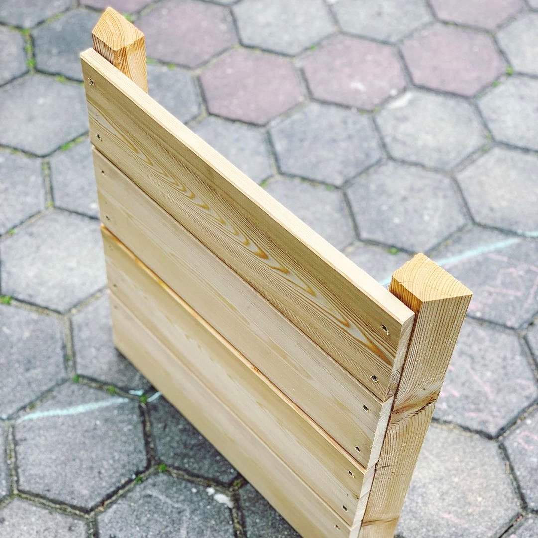 Высокая грядка из дерева - фото 3