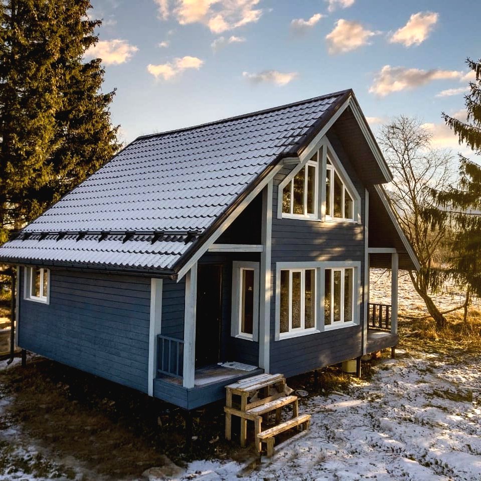 Каркасный дом с баней - фото 2