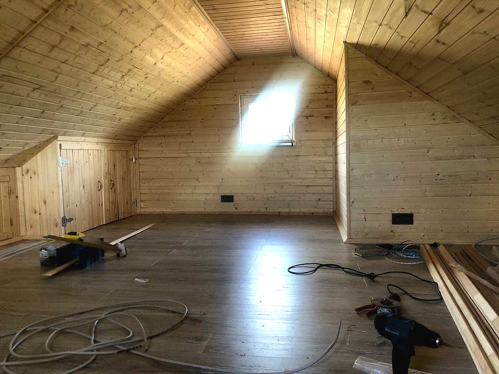 Проект летнего дома с мансардой для дачи - фото 5