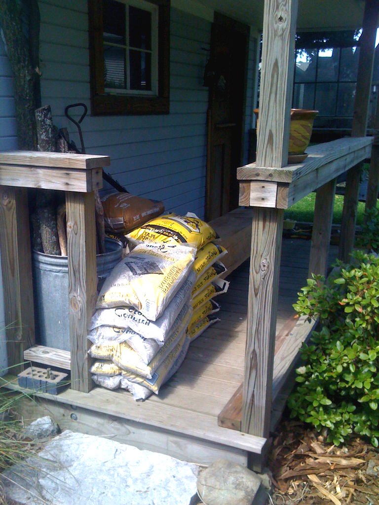 Садовая дорожка из кирпичей - фото 3