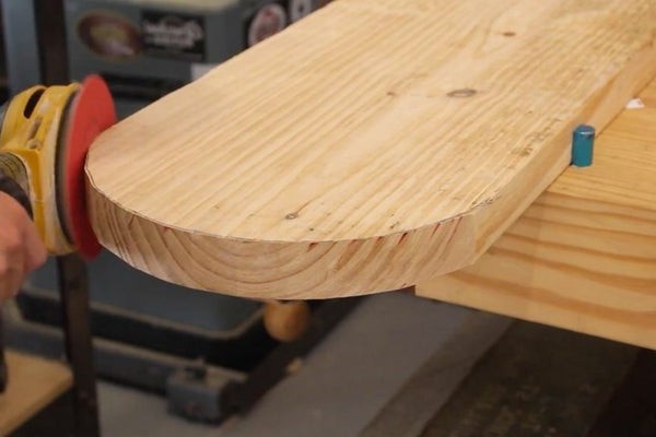 Деревянная скамья - фото 5