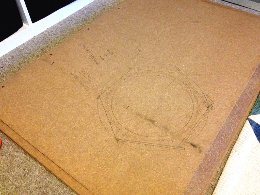 Шестигранный горшок из бетона - фото 2