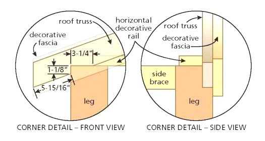 Интересный навес для дров - фото 4